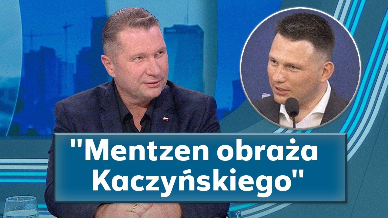 Czarnek oburzony zachowaniem Mentzena. 