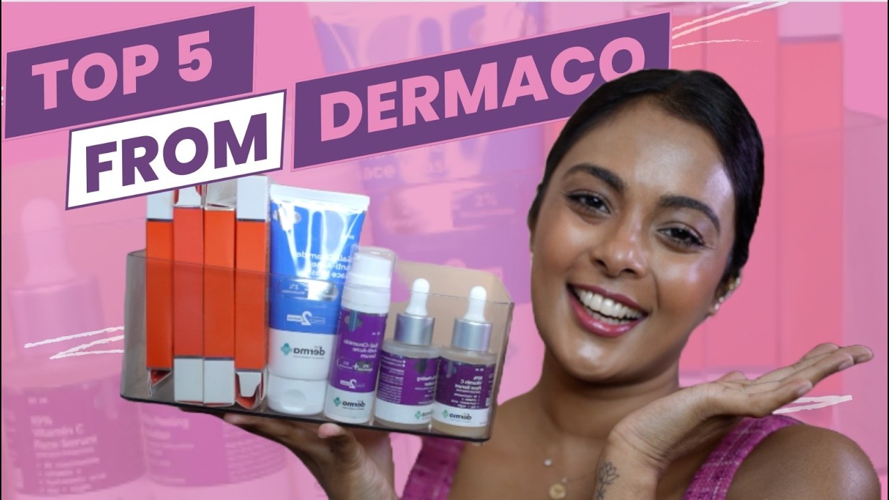 The products I am obsessed with - Dermaco Top 5