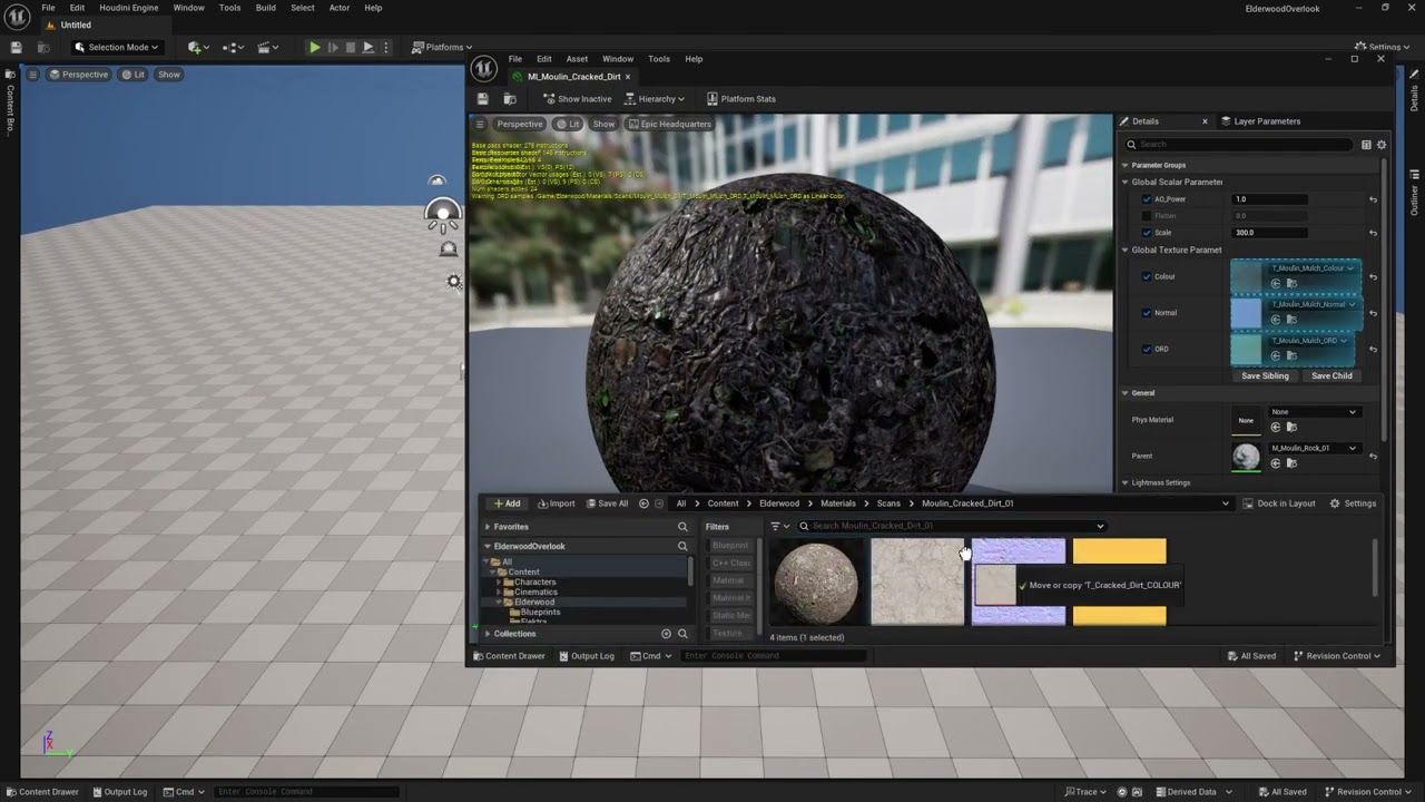 Project Elderwood | Texturing 7 | Test in Unreal