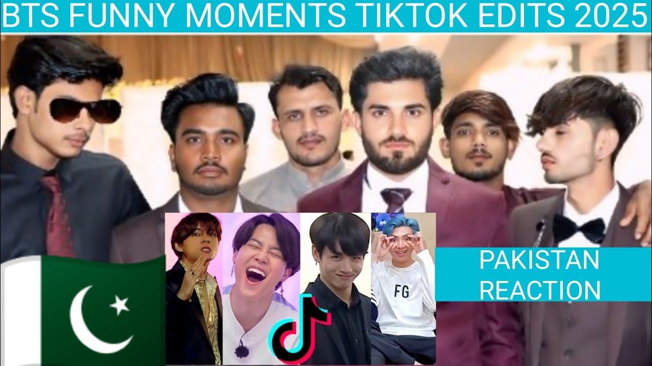 Bts Funny Moments TikTok Edits Pakistan Reaction Haider