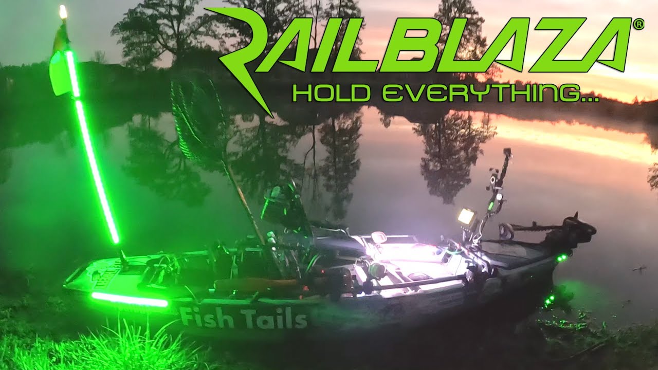 My New 2024 Railblaza Mounts on the Hobie PA14 360 | Hot Topwater Action!