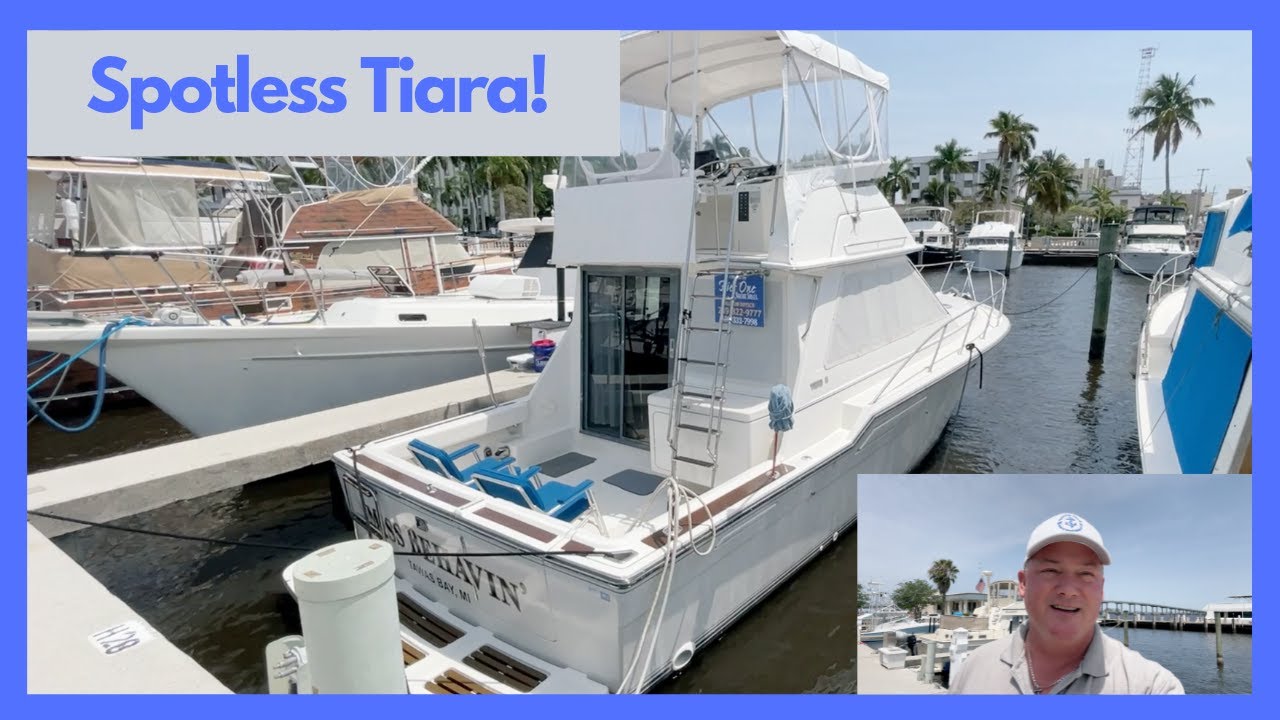 EP 38: Tiara Yachts 36 Convertible Boat Tour [1989]