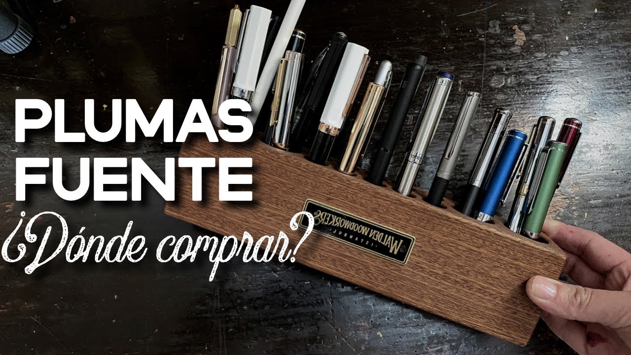 🤔&iquest;D&oacute;nde compro mis plumas fuente?