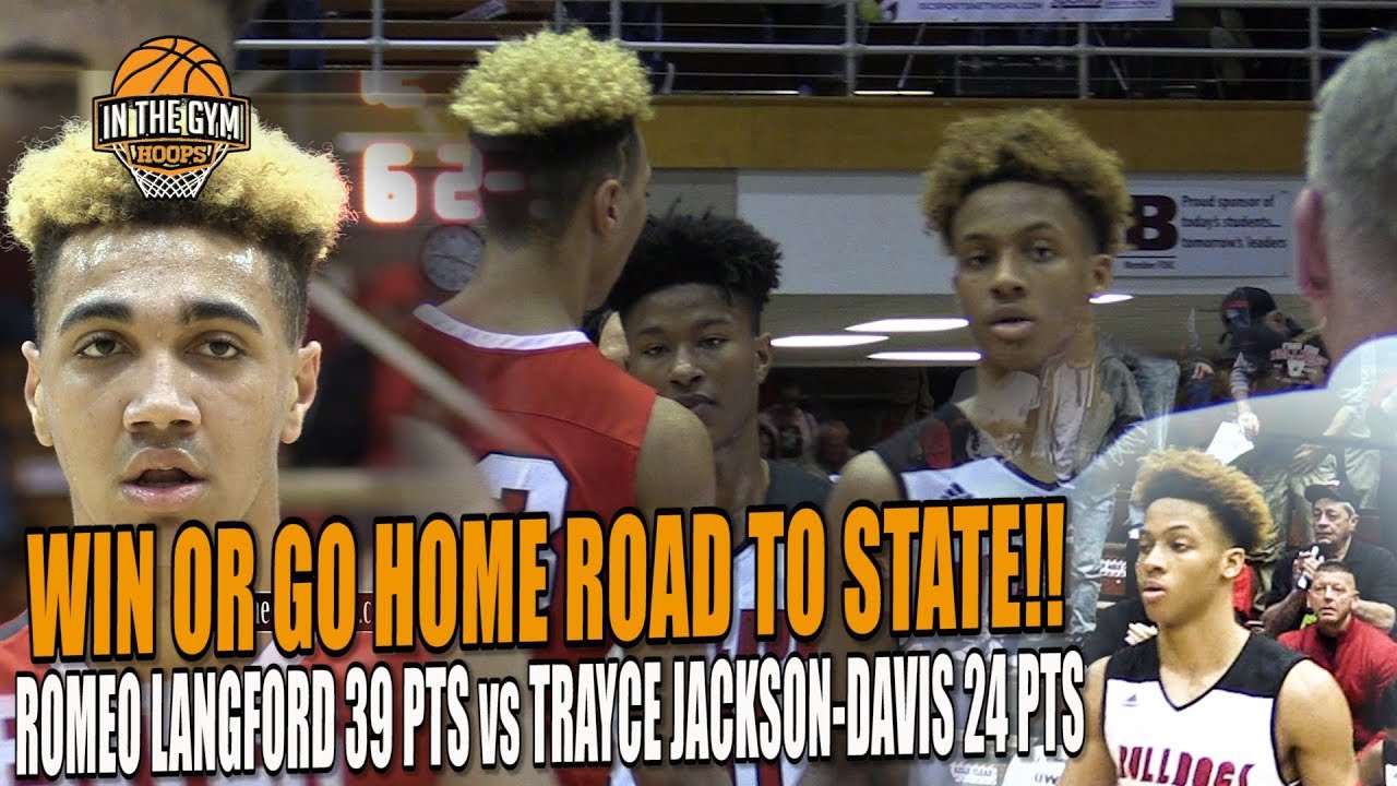 WIN OR GO HOME #1 Romeo Langford Drops 39 vs #25 Trayce Jackson Davis | AWESOME FANS With IU CHANTS