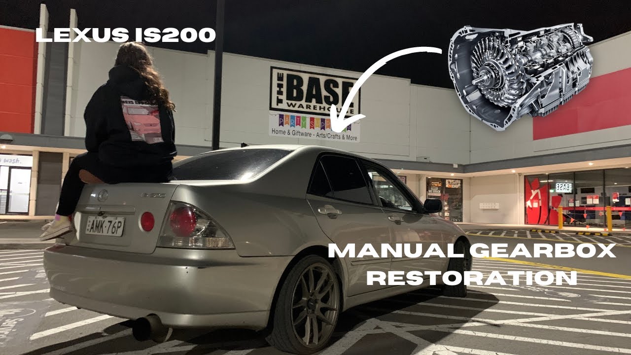 Restoring my J160 gearbox for my is200