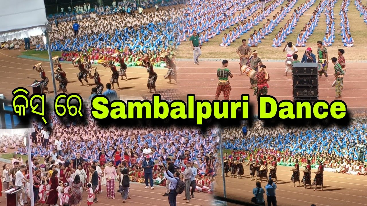 କିସ୍ Kiss college meet of program Sambalpuri Dance | 30,000 students meet of program | kiss and kiit