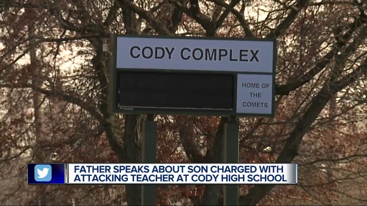 Father speaks about on charged with attacking teacher at Cody High School