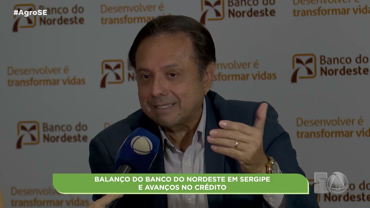 Balanço do banco do Nordeste em Sergipe
