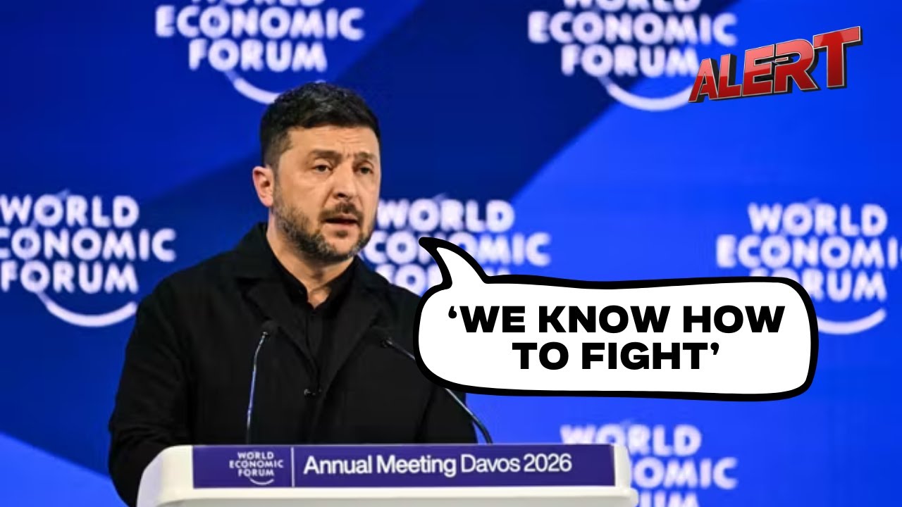FULL SPEECH: Ukraine's Zelensky Sends Unexpected Message To Trump, Europe From Davos | Greenland