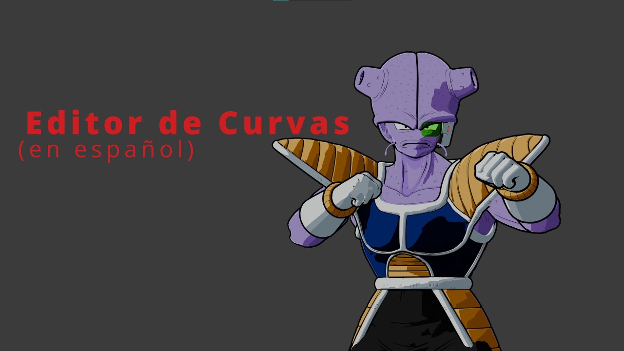 Como usar el Editor de Curvas de Blender
