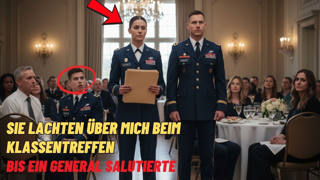 Sie lachten &uuml;ber mich beim Klassentreffen &ndash; bis ein General salutierte