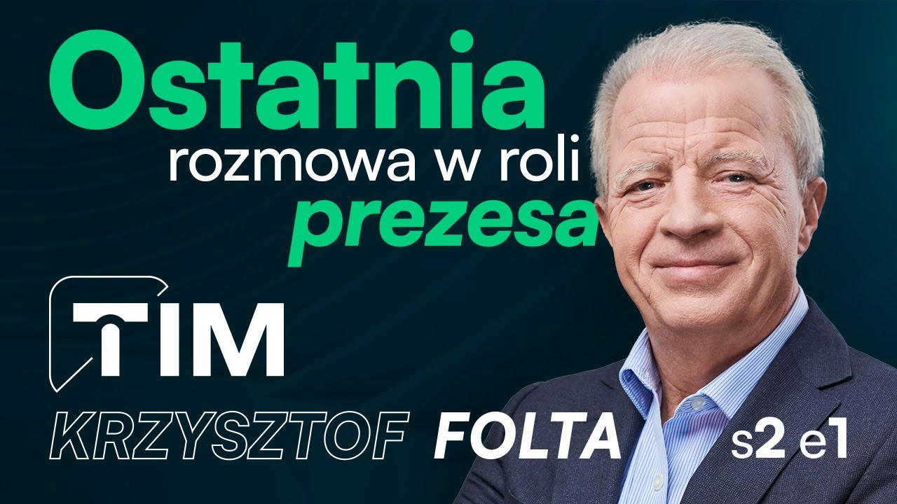 Oświeceni w Biznesie S02E01 TIM Krzysztof Folta „Ostatnia rozmowa w roli prezesa TIM”