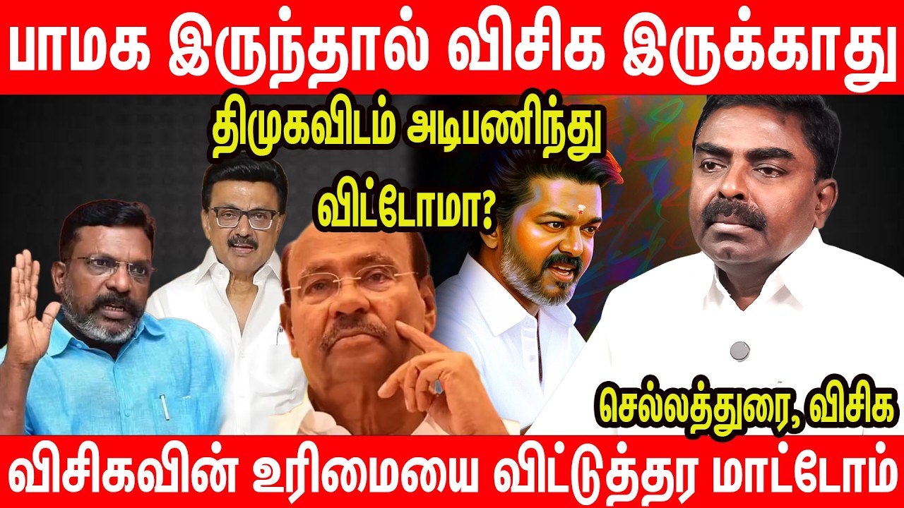 என் தலைவர் பற்றி ஆ.ராசா பேசியது தவறு | VCK Chelladurai Interview on VCK Thol. Thirumavalavan | DMK