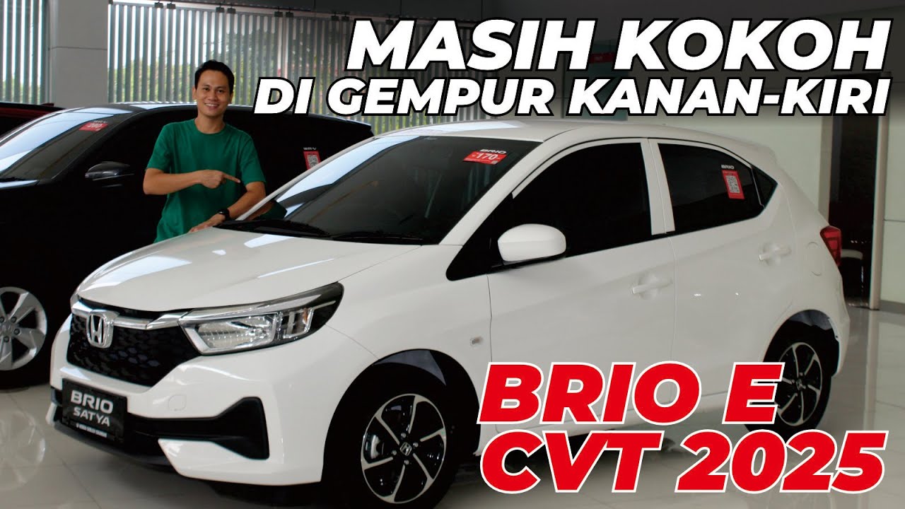 INI YANG NGEBUAT BRIO KUAT BERTAHAN & MASIH LARIS MANIS - Honda Brio E CVT 2025 #review