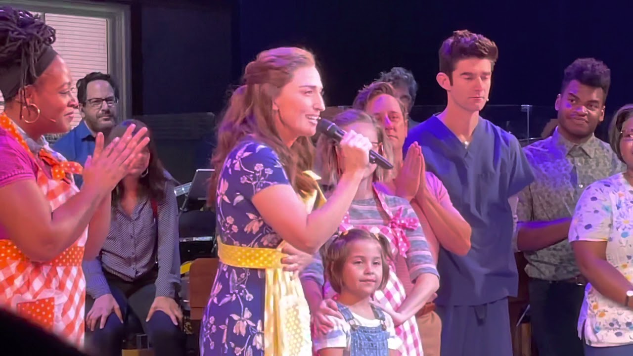 WAITRESS w/Sara Bareilles returns: Bows & Nick Cordero tribute w/Amanda Kloots