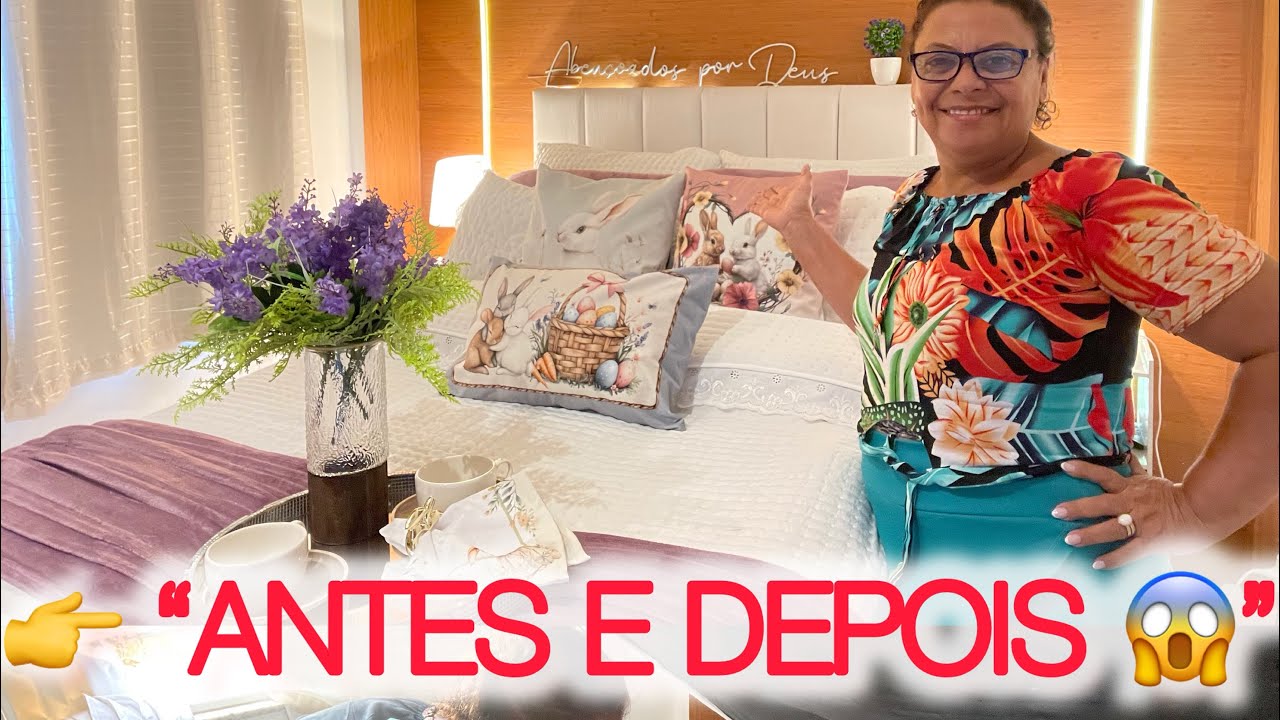 Vocês PEDIRAM e eu FIZ 😱 Cama Baú + Sala Transformada | Um Cantinho por Dia ✨