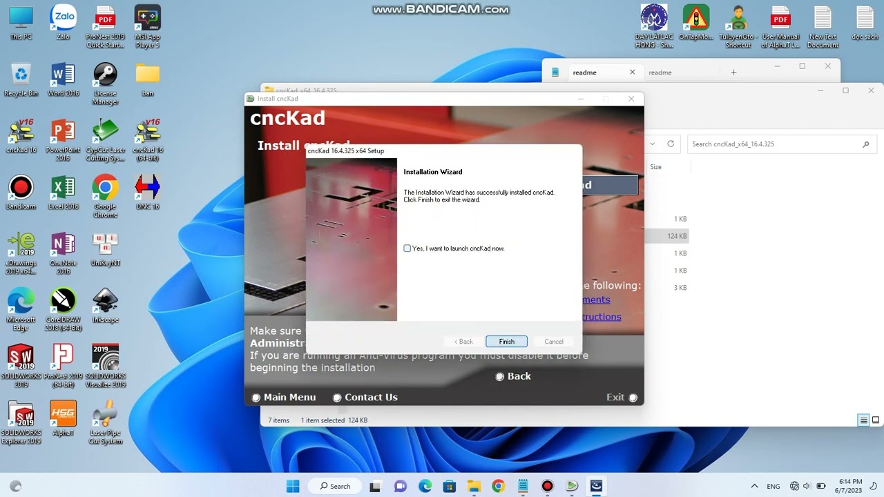 cài đặt cnckad V16 full crack windows 11 ( zalo : 0971721499 )