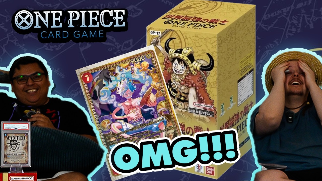 О боже! Анонс 17-го сезона просто невероятный!! | Реакция на игру One Piece TCG (Сильнейшие воины...