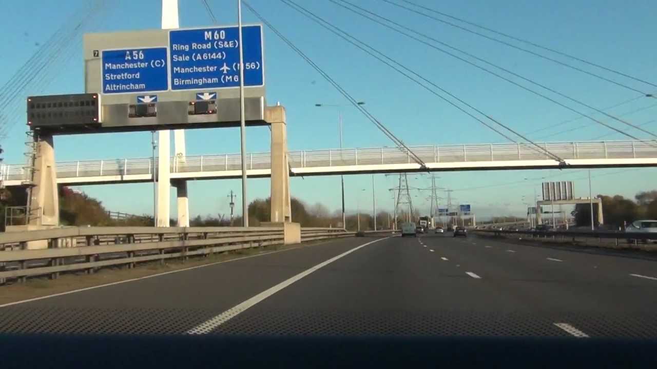Manchester's M60 Orbital Motorway - Time Lapse