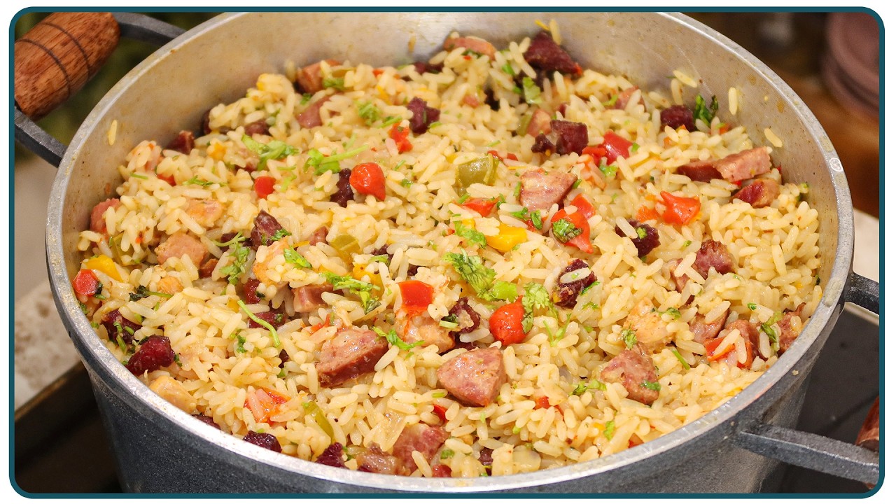 O MELHOR ARROZ CARRETEIRO QUE VOCÊ JÁ COMEU! | Nandu Andrade
