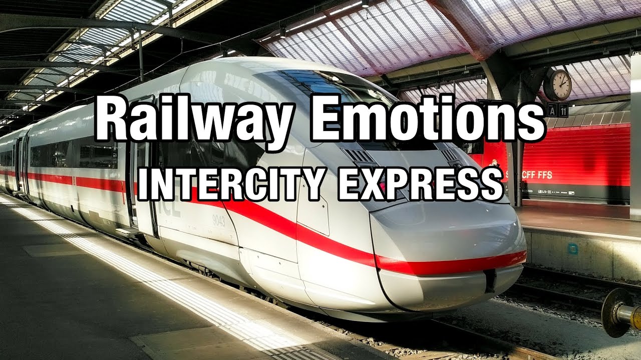 🚆 German high-speed train in Switzerland - ICE cab ride with 200km/h from Basel to Bern!
