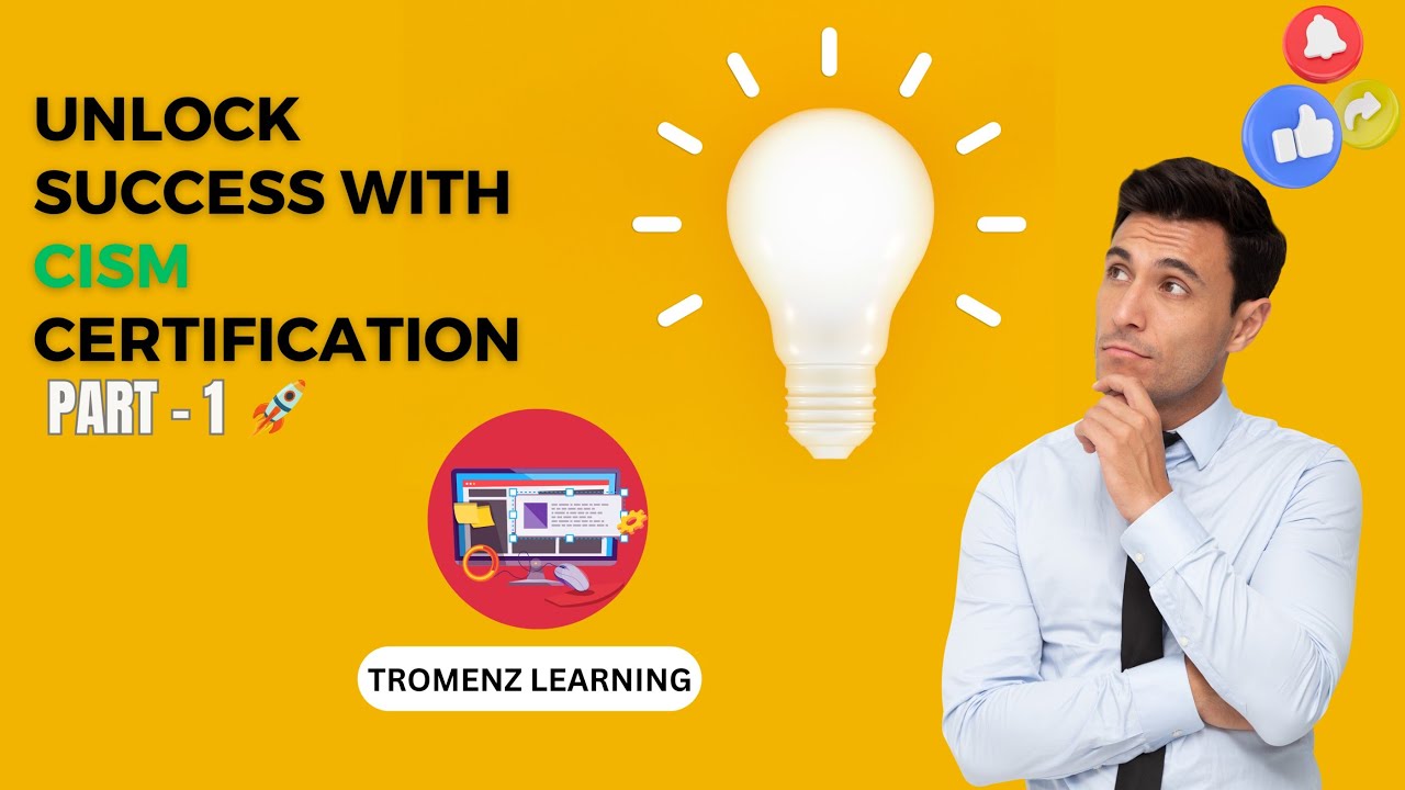 CISM Training | Tromenz Learning |  CISM Certification Webinar | Cyber Security Course