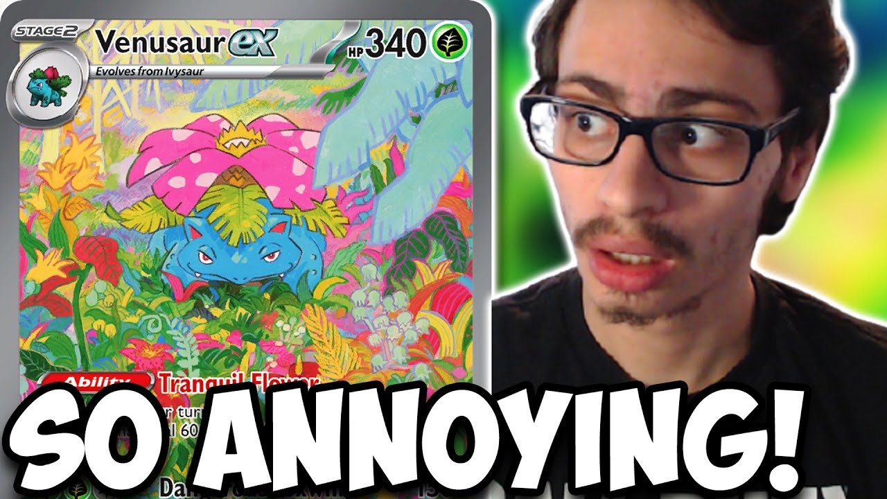 My New Venusaur ex Deck Is VERY Annoying To Play Against! Item Lock w/Venomoth! PTCGL