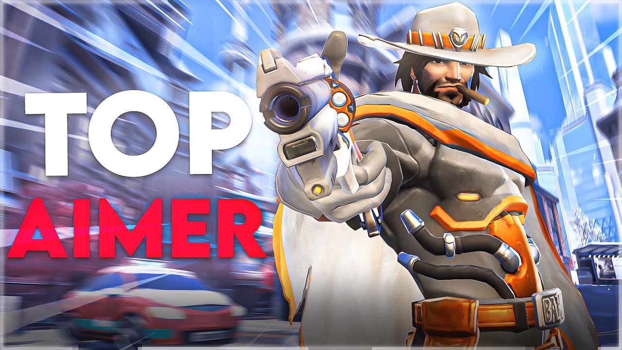 What it looks like to be an TOP AIMER in Overwatch