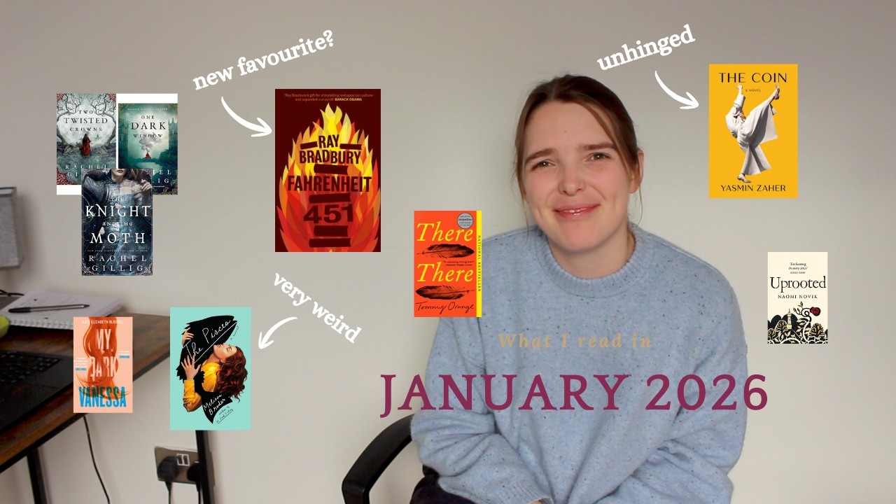 What I read in January 2026 | romantasy, weird fiction, new favourite
