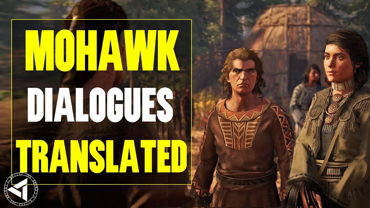 Assassin's Creed Valhalla - All the Mohawk Dialogues TRANSLATED