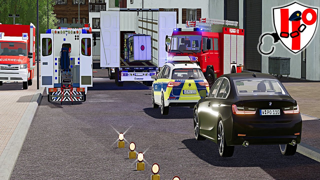 LS22 - Gefahrguteinsatz nach Polizei Kontrolle 🚓