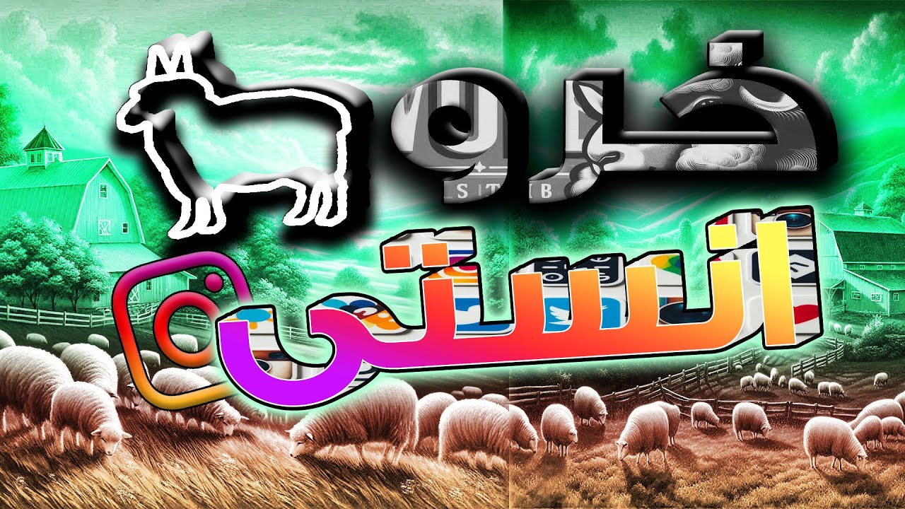🐑خرفان كود🐑:خروف حاط النستى حقه🤣