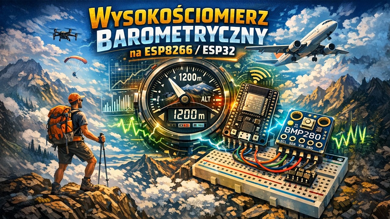 Kurs ESPHOME - 11 - BME280 Względny i 