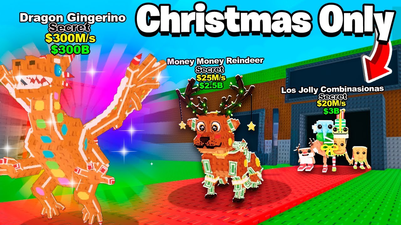 $0 To $1 Trillion Using CHRISTMAS ONLY Brainrots