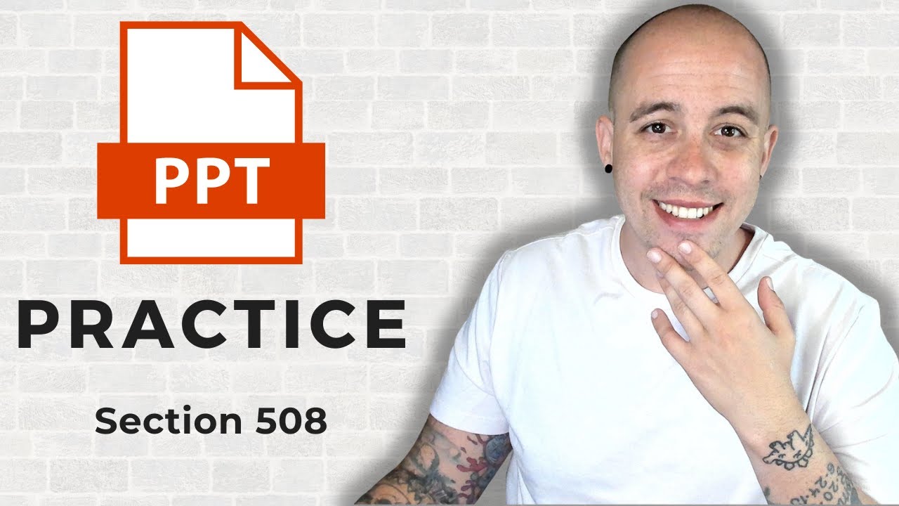 PowerPoint Accessibility | Starting from Scratch | Microsoft PPT