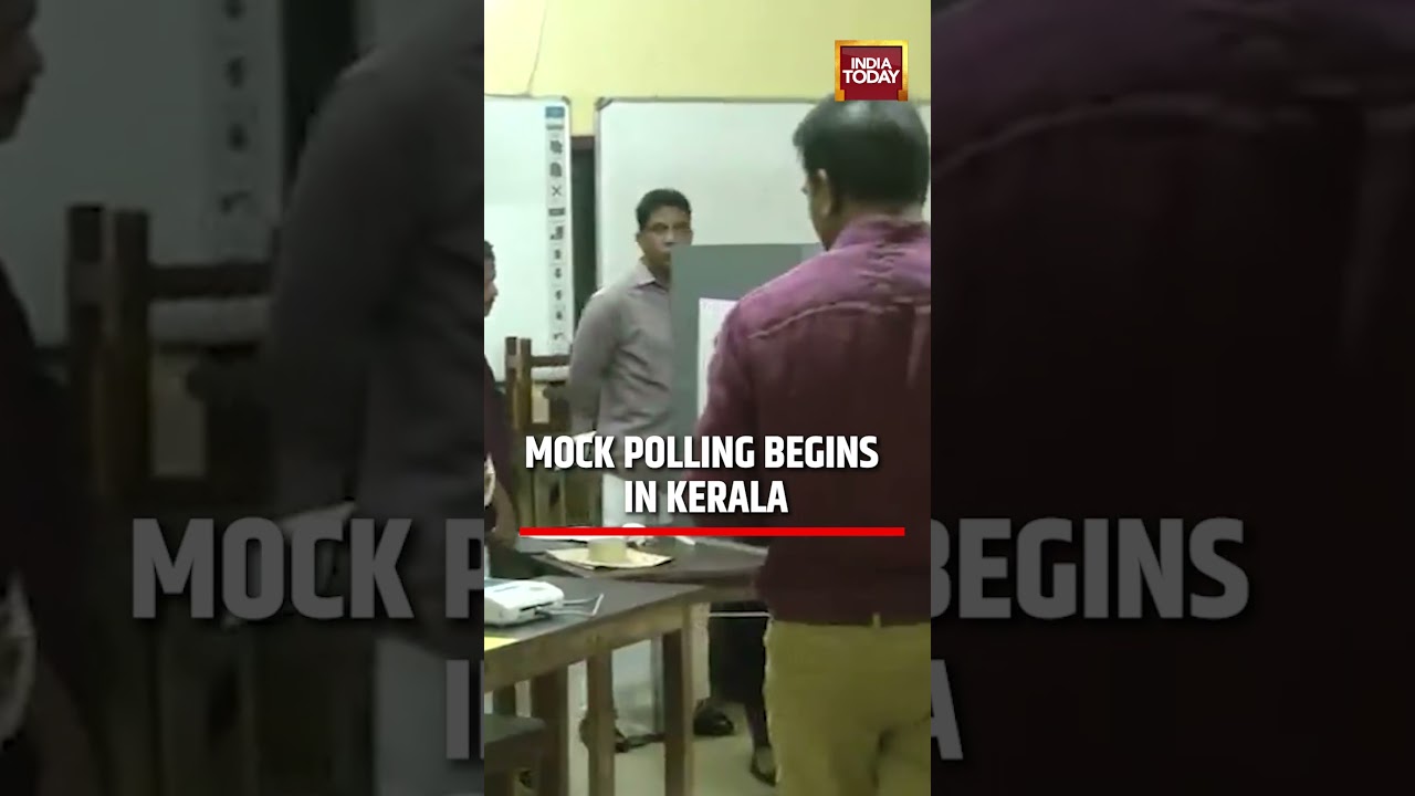 Kerala Elections 2026: Mock Polling Begins in Kerala | Thrippunithura Booth Preps Ahead of Polling