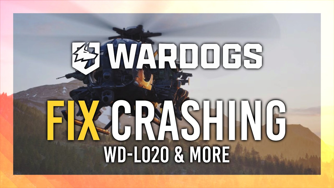 Fix Startup Crash | WD-L020 & More | Wardogs Guide