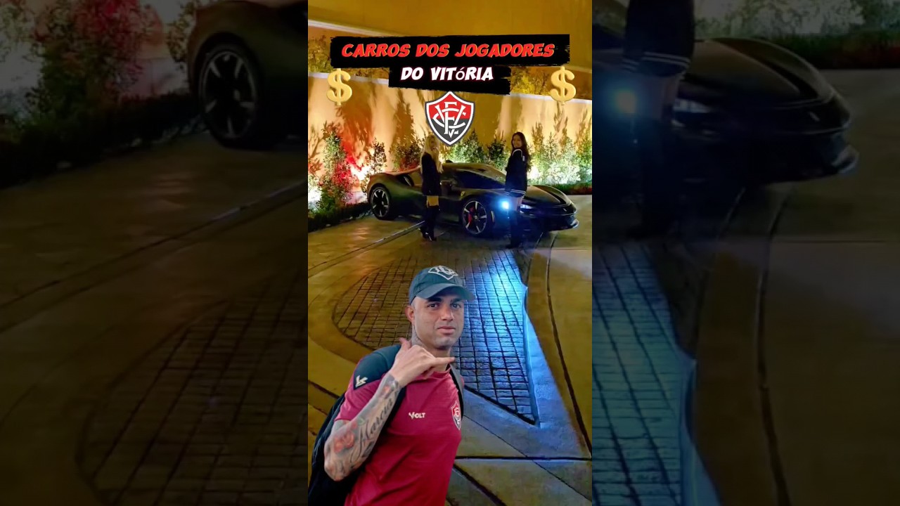 carros dos jogadores do EC vit&oacute;ria 💸💸 #ecvit&oacute;ria #futebolbrasileiro