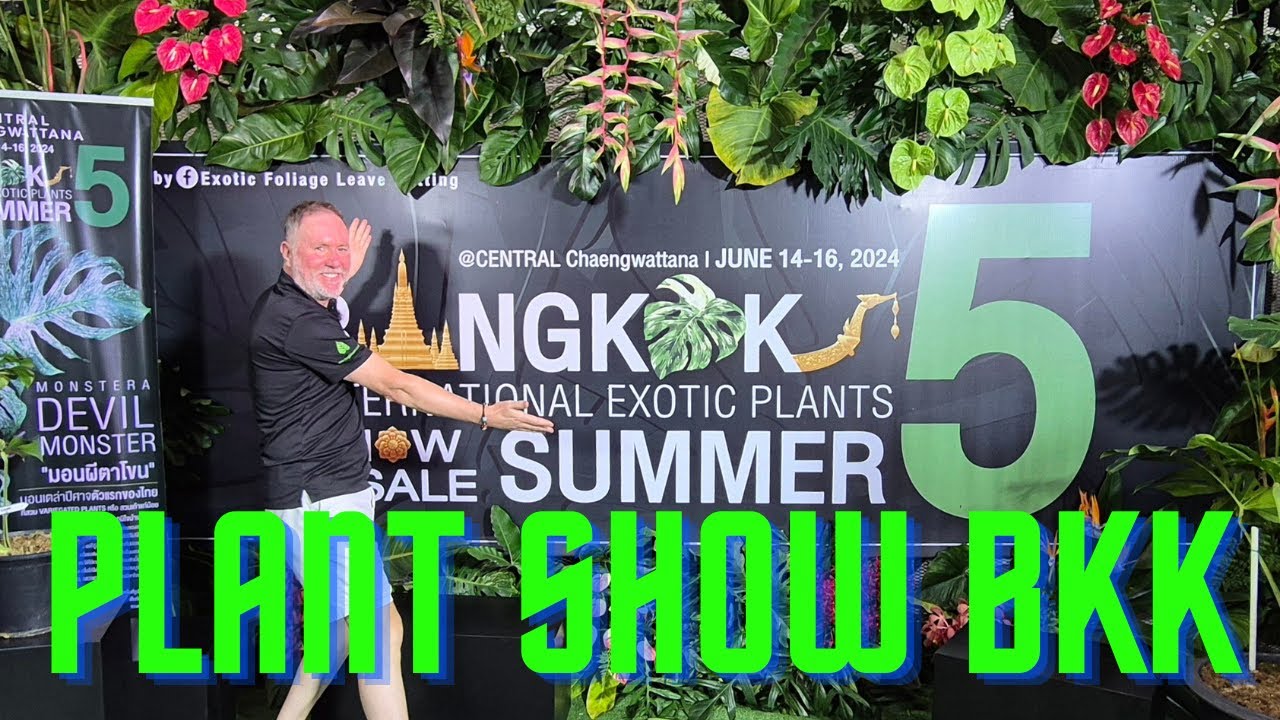Выставка растений в Бангкоке, июнь 2024 г.