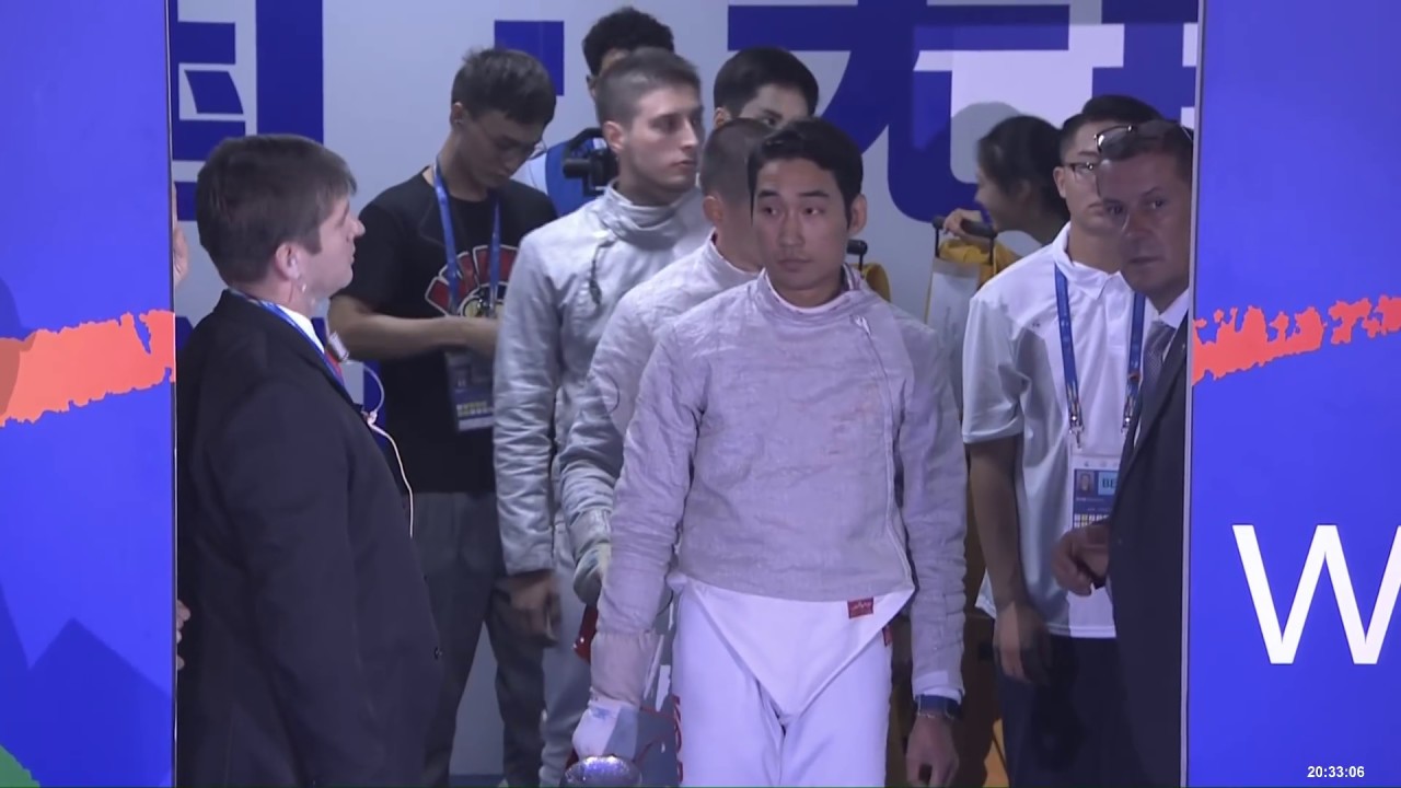 2018 Wuxi World Championships - MS Ind Semifinal KIM (KOR) v IBRAGIMOV (RUS)