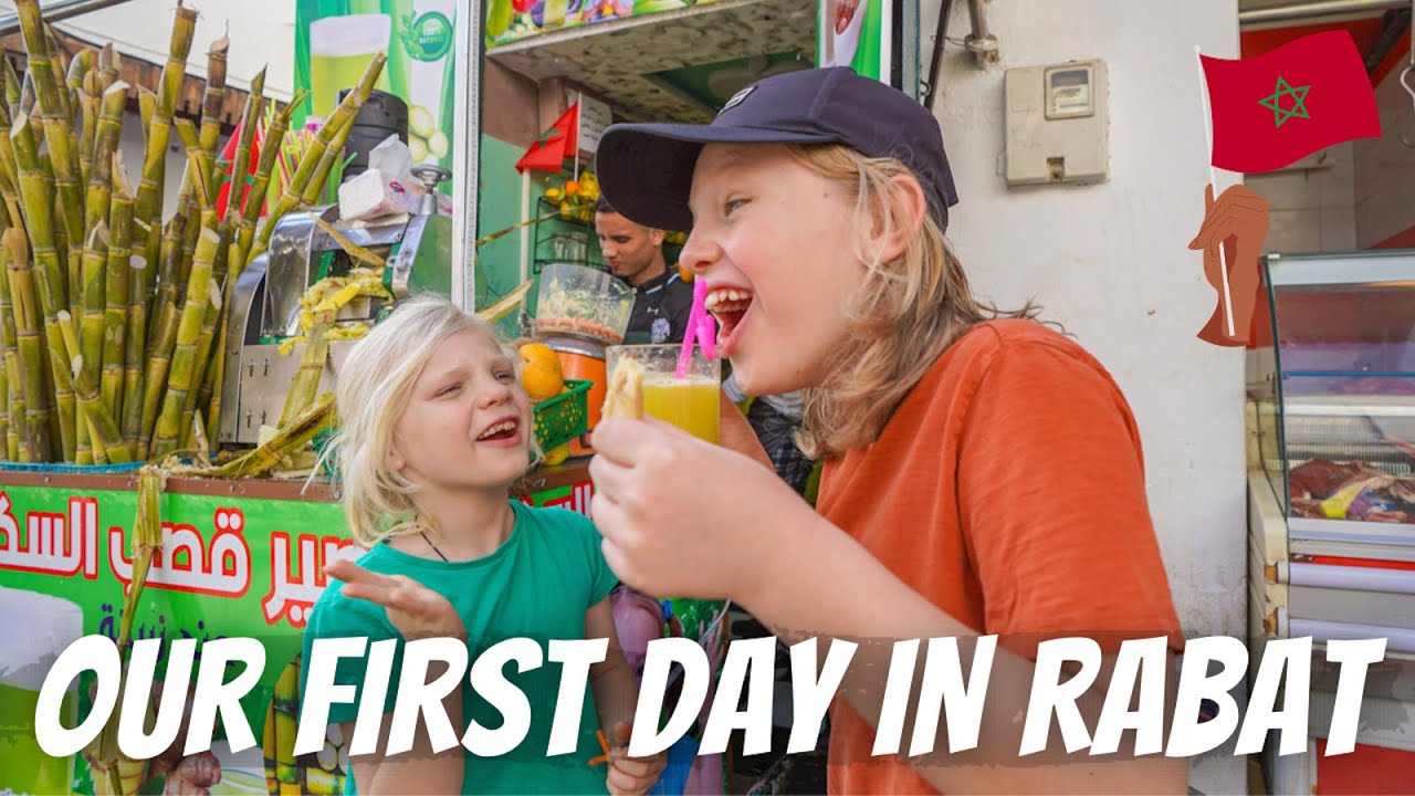 RABAT MOROCCO AND THE BEST FOOD STREET IN THE OLD CITY: Exploring Morocco with kids!