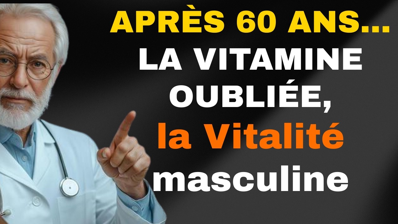 Après 60 ans, les hommes négligent cette vitamine… et leur vitalité masculine en souffre