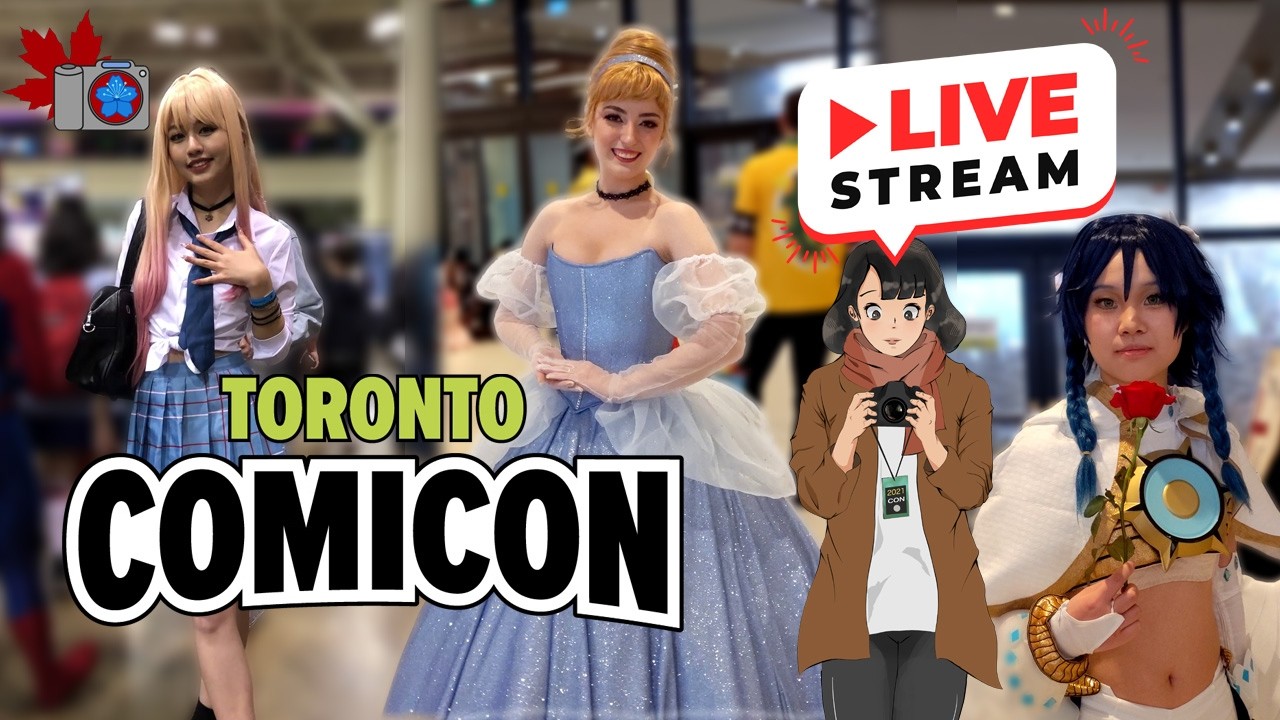😱 Toronto Comic Con 2026: Cosplay Chaos & Artist Alley Gems! LIVE!