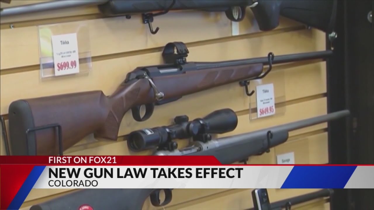 New Colorado gun law takes effect