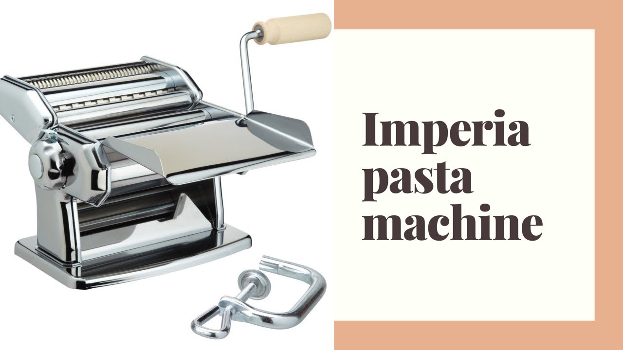 Imperia pasta machine unboxing and initial cleaning before first use | Atlas 150 | Marcato