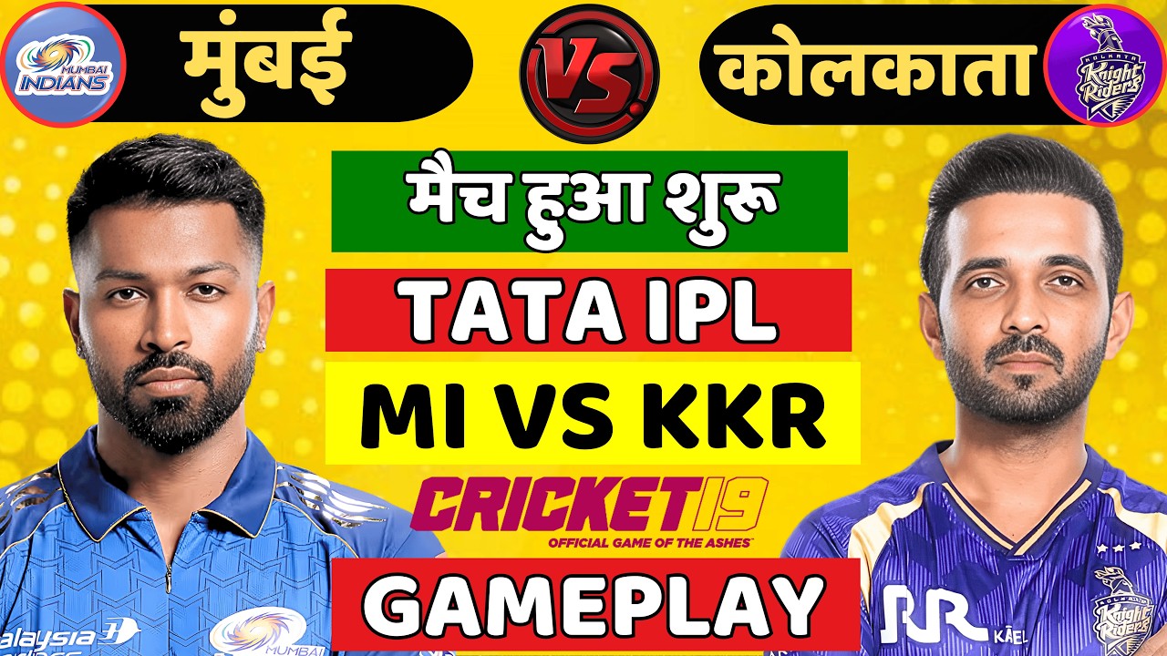 🔴LIVE:MI vs KKR 2nd Match Live | IPL 2026 | Mumbai vs Kolkata Live | Live Cricket Match Today
