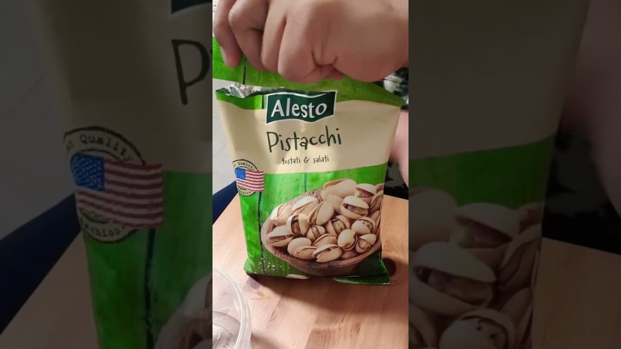 PISTACCHI TOSTATI & SALATI|ASMR #asmrsounds #shorts #pistacchio #salati