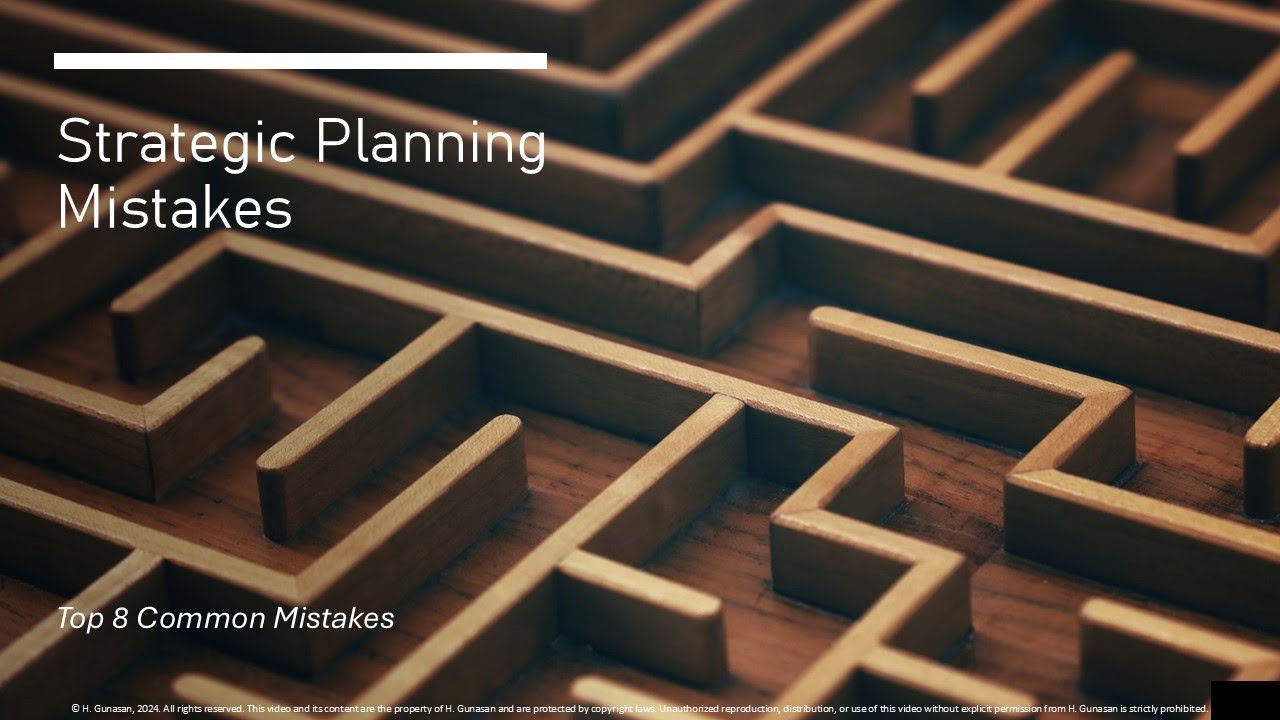 Why Strategies Fail: Top 8 Execution Mistakes (And How to Fix Them) | Strategy Masterclass (Module3)