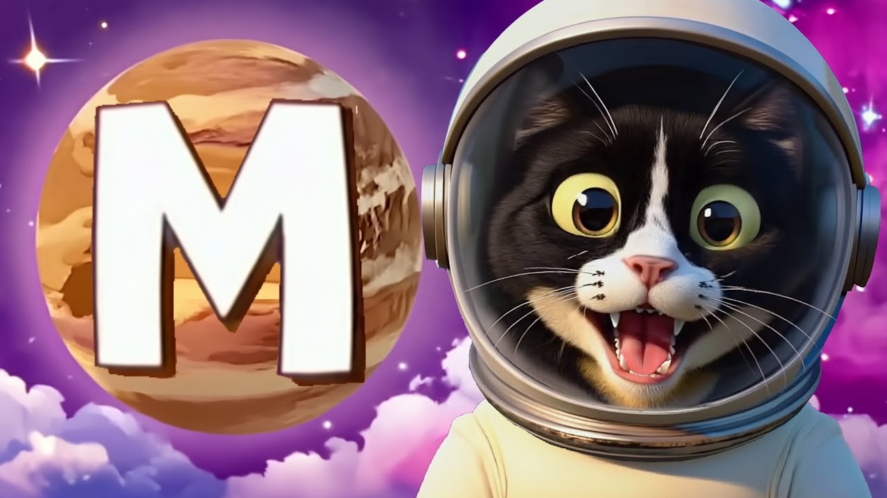 Letter M Song for Kids | ABC Phonics & Alphabet Song with Mr.Whitepaws