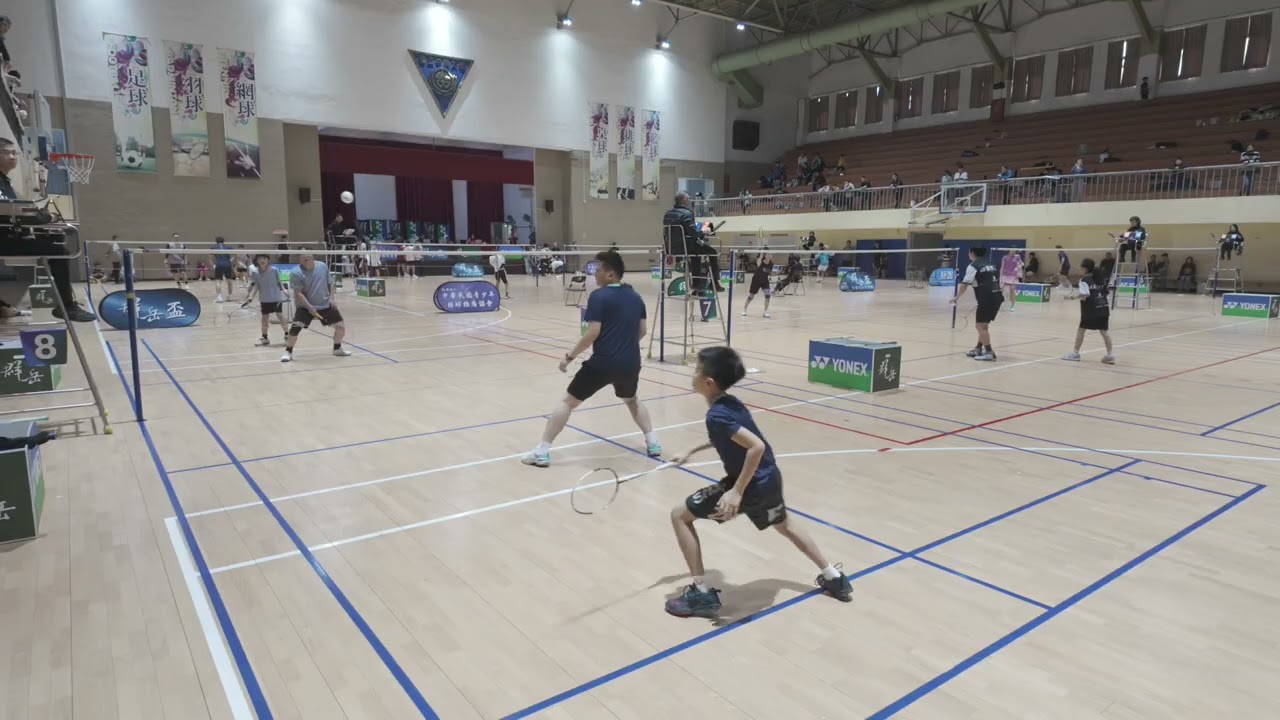 詹 vs Zac Frank 01 03 2026 YONEX群岳盃全國羽球分齡錦標賽 元旦場